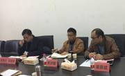 研究生院院长索洪敏、教育评估中心主持工作副主任潘善斌一行到我院指导教育硕士建设工作